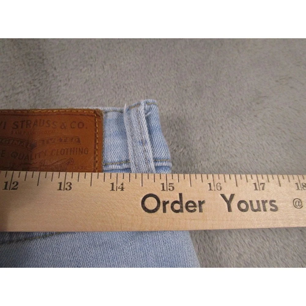 Levis 512‎ Jeans Mens 30x31 Bllue Denim Premiuim Slim Tapered Pockets